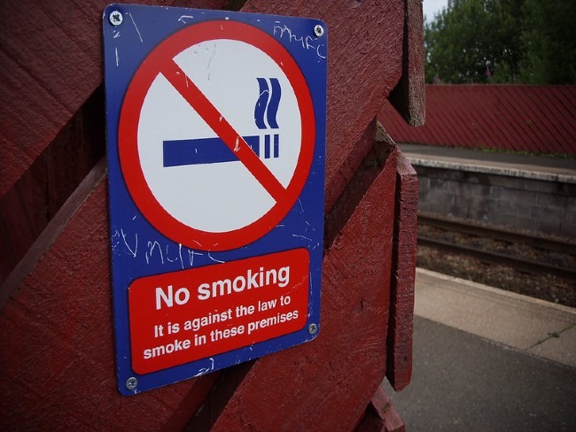 no smoking sign