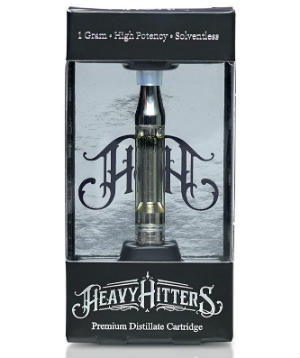 Heavy Hitters 1000mg vape cartridge