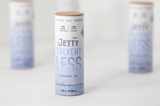 Jetty Extracts Solventless Cartridge