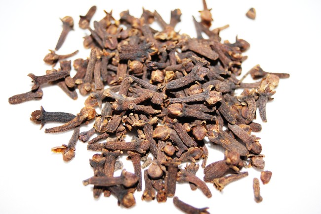Cloves, which contain the terpene caryophyllene