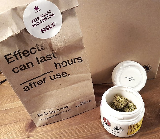 Cannabis in secure packaging
