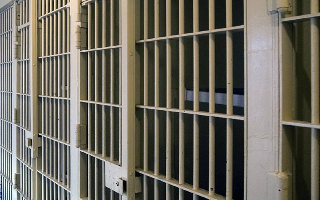 A jail cell