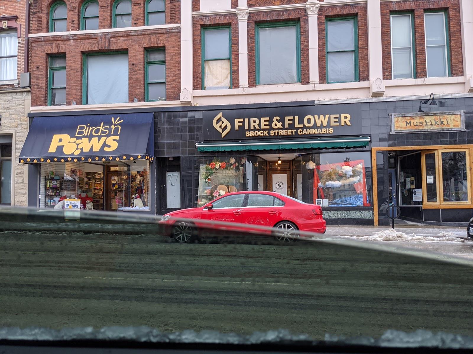 Fire & Flower Brock Street Cannabis Marijuana Dispensary in Kingston