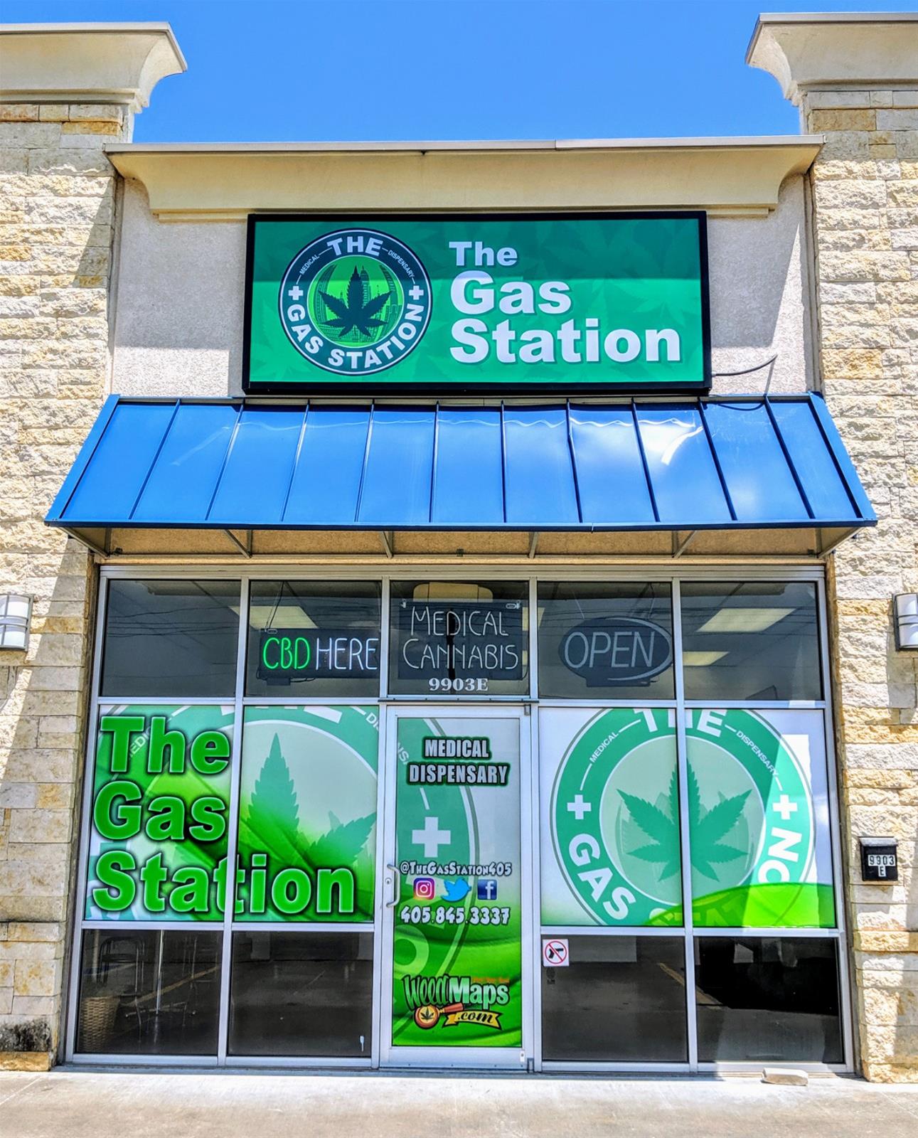 The Gas Station Marijuana Dispensary in Midwest City