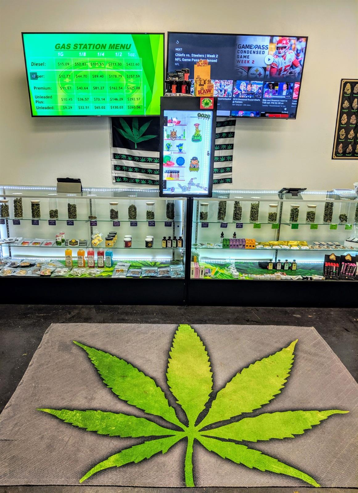 The Gas Station Marijuana Dispensary in Midwest City