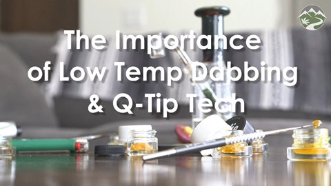 The Importance of Low Temp Dabbing & Q-Tip Tech
